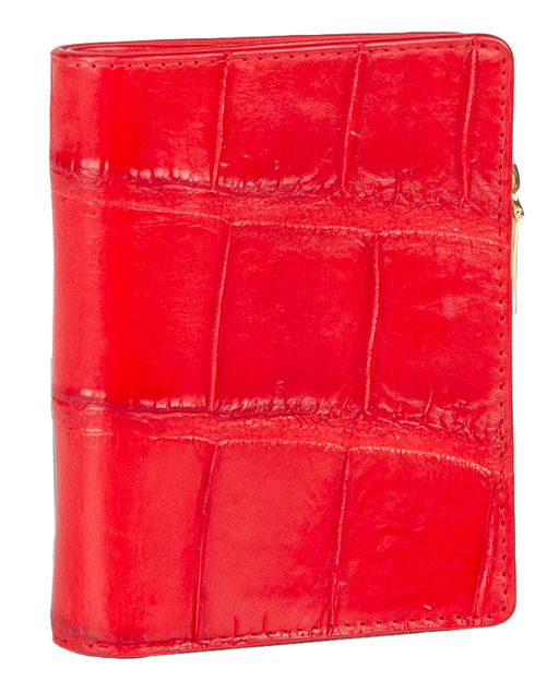 Портмоне из кожи крокодила