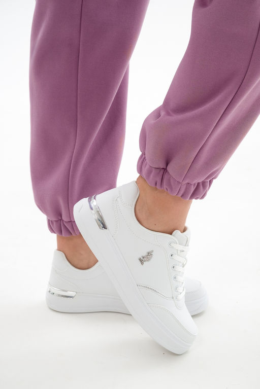 Костюм женский из футера 3х нит.начес Вектор глициния - Амадэль фото 7