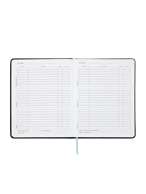 Дневник школьный 1-11 класс, ляссе, обложка искусственная кожа, с хлястиком, чёрный