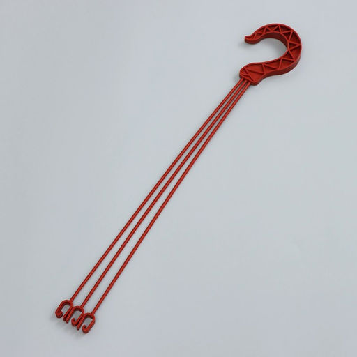 Цена за 9 шт. Подвес для кашпо большой, МИКС