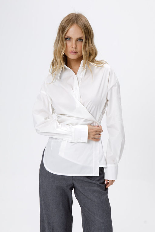 Рубашка Pirs 6208 молочный фото 4