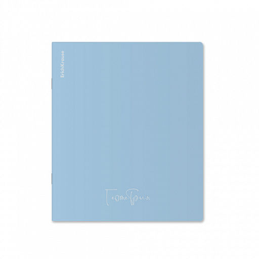 Цена за 6 шт. Тетрадь общая ученическая с пластиковой обложкой на скобе ErichKrause Pastel ассорти, Геометрия, 48 листов, клетка  фото 3