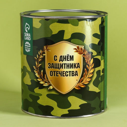 Подарочный набор 23 Февраля: чай чёрный 50 г., кружка 350 мл., арахис 100 г., крекеры 70 г. - Simaland фото 6