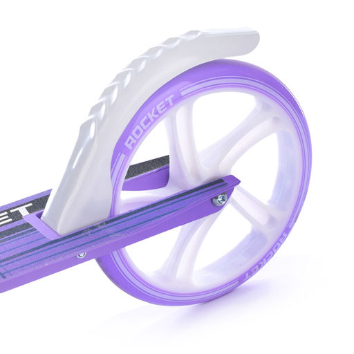Самокат 2-х колесный ROCKET,колеса PU/ 200 мм,ABEC 7, сиреневый