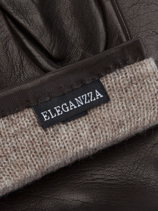 Перчатки женские ш+каш. IS01091 brownie - Eleganzza фото 4