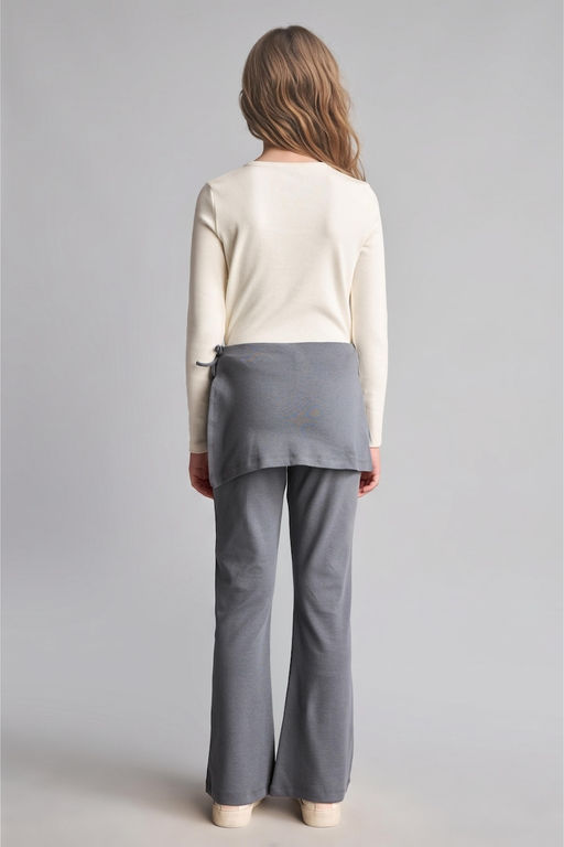 Pamuklu Flare Fit Pantolon K_z _ocuk - Defacto фото 7