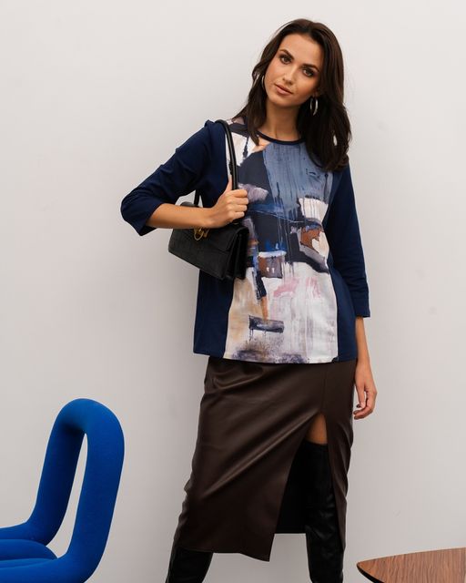 Лонгслив с рукавом 3/4 - 61.8.3 - Elena sorti фото 9