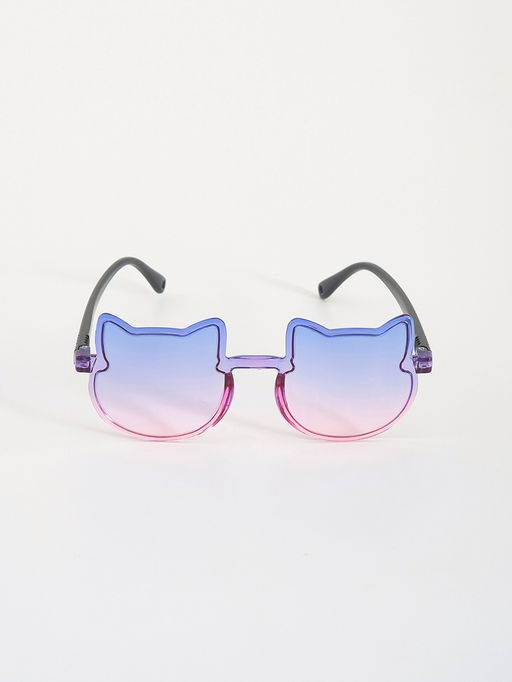 Цена за 2 шт. Карнавальные очки «Кошечка» градиент, цвета МИКС