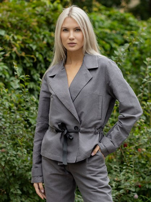 Жакет женский 100% лен