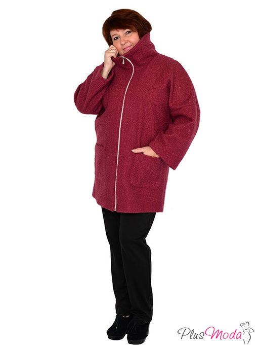 Пальто Модель №517 размеры 44-80 - Plusmoda фото 4