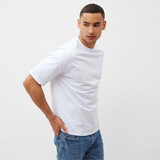 Футболка мужская MINAKU: Exclusive print, белая, размер 56