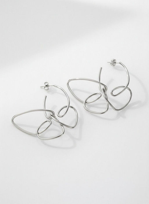 Стильные серьги