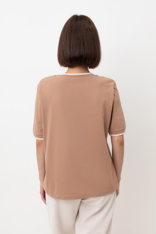 ЕВТ 3308/охра коричневая фуфайка жен