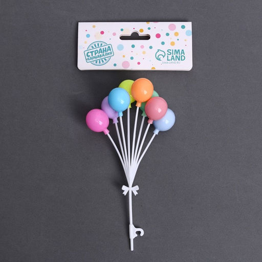 Топпер для торта «Воздушные шары»