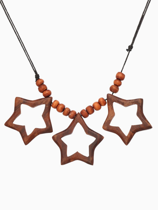 Кулон «Три звезды», дерево соно