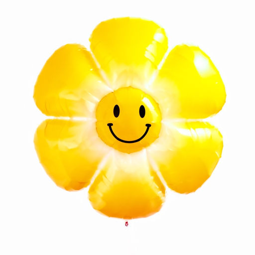 Воздушный шар полимерный 38" «Ромашка градиент»