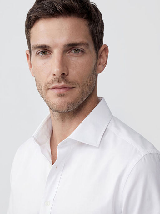 Regular Fit Erkek Dokulu G?mlek