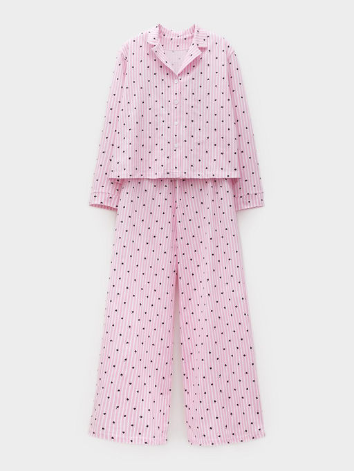 МП 20254/розовый Н255 пижама жен