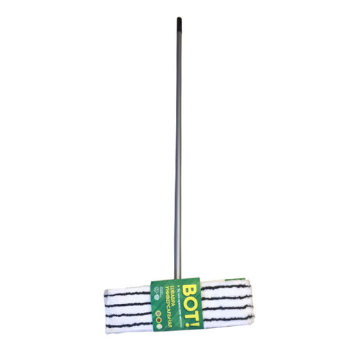 Швабра универсальная с рукояткой 110 см, арт. ЕКВ043