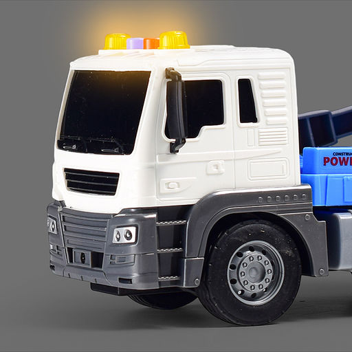 Машина "СтройМощь" 1:16 (свет, звук) в коробке (цвет синий)