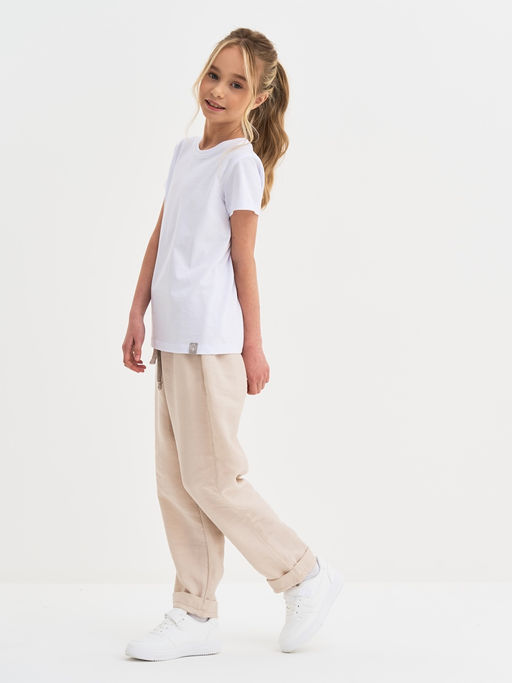 Бежевые брюки для мальчика - Kogankids фото 12