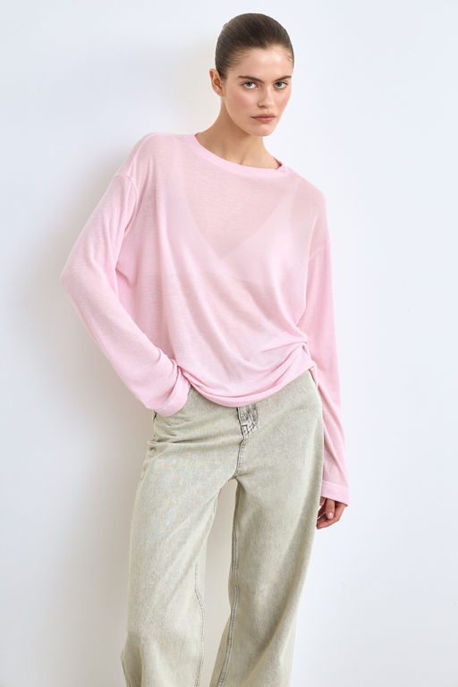 Лонгслив из трикотажа прямого силуэта - Mollis фото 7