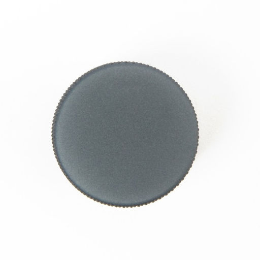 Ручка-кнопка мебельная CAPPIO PK328, d=23 мм, графит, 8 шт. TMP .