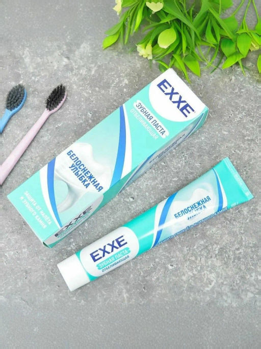 EXXE з/паста 100гр отбеливающая "Белоснежная улыбка"