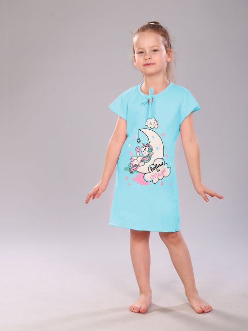 Сорочка Зефирка бирюзовый, СР-04-7 - От егорки до егора фото 7