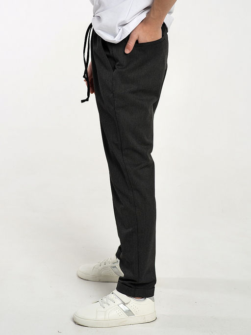 Серые школьные брюки для мальчика Инфанта, модель 0916  фото 7