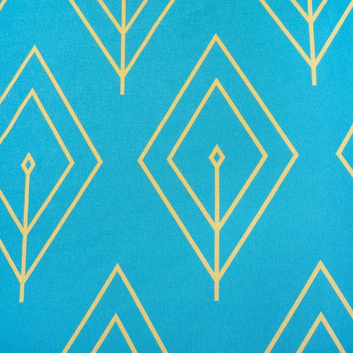 Простыня на резинке Этель Бирюзовый лепесток 180х200х20 см  фото 2