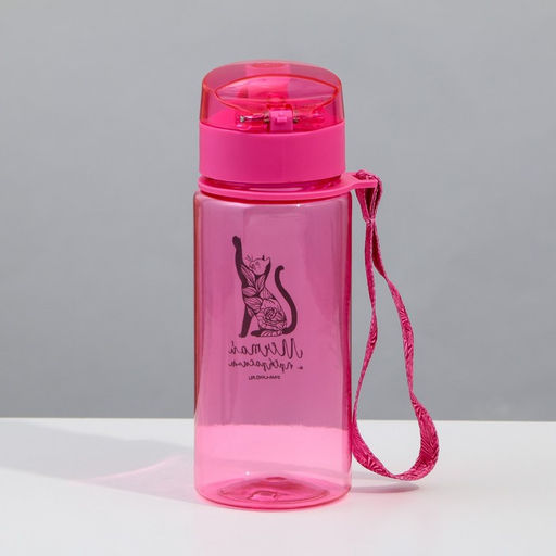 Бутылка для воды пластиковая Мечтай, 400 мл