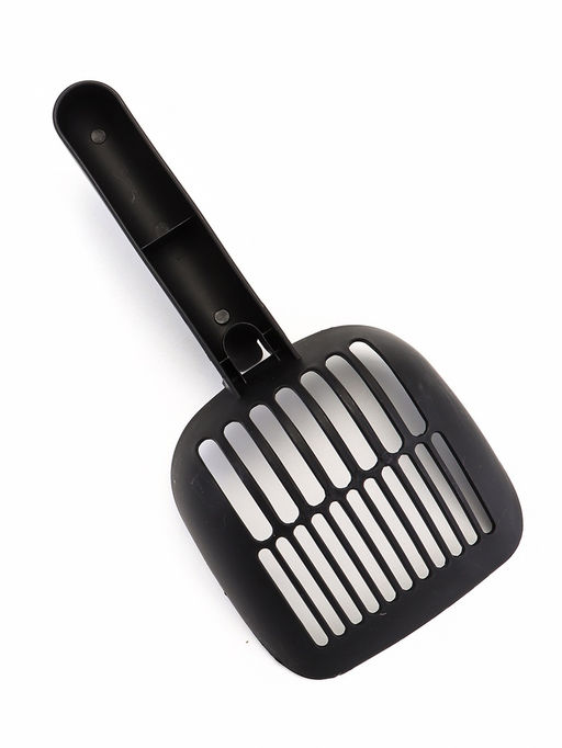 Туалет закрытый, 52×38×37 см, с УФ-лампой и миской, пластик, серый