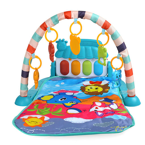 Коврик развивающий "Весёлые зверята" в коробке