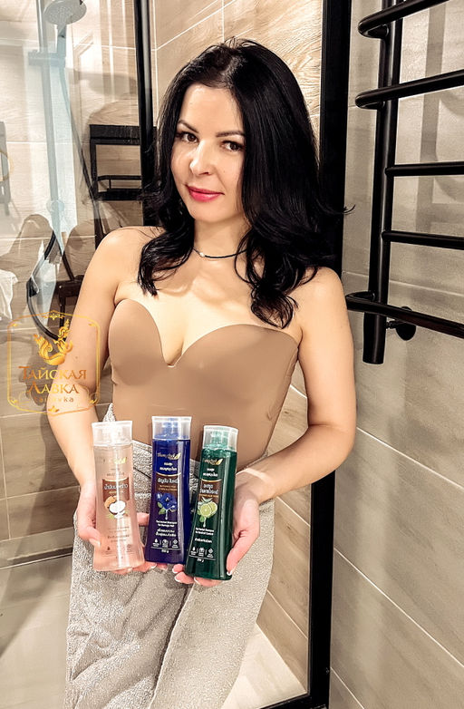 Шампунь Увлажняющий и Оздоравливающий Кокос THONGSUK
250 гр - Тайская лавка фото 3