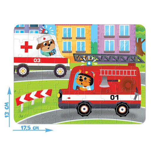 Пазл Полезные машины, 24 элемента - Puzzle time фото 2