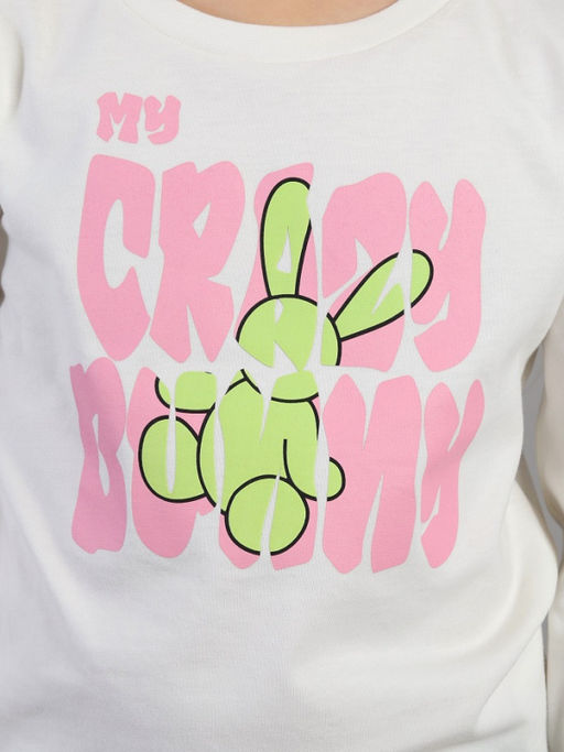 CRB wear / CSJG 64028-21-433 Джемпер для девочки,экрю/Ex.Cherubino фото 3