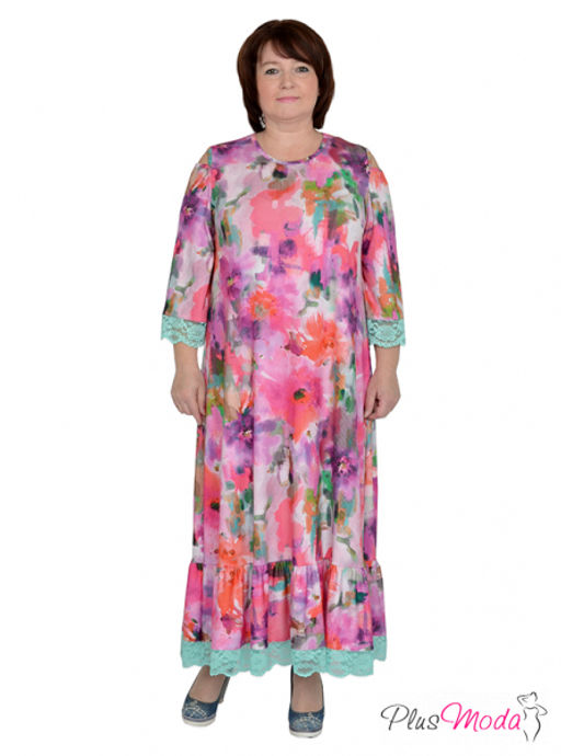 Платье Модель №610 размеры 44-84 - Plusmoda фото 6