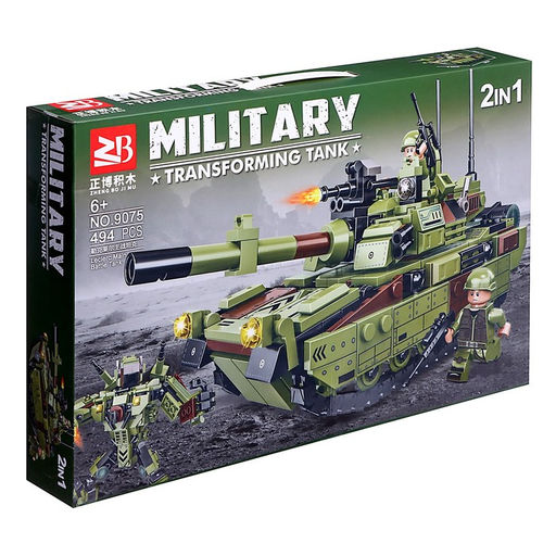 Конструктор «Роботы «Танк-трансформер», 494 детали