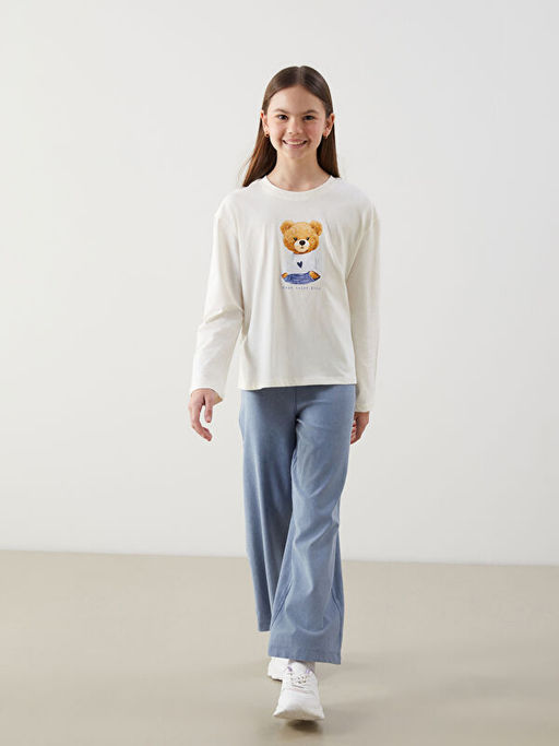 Beli Lastikli ?spanyol Pa?a K?z ?ocuk Tayt