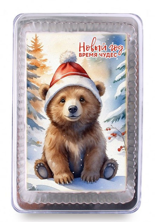 Мишка "Новый год время чудес" (140 гр)