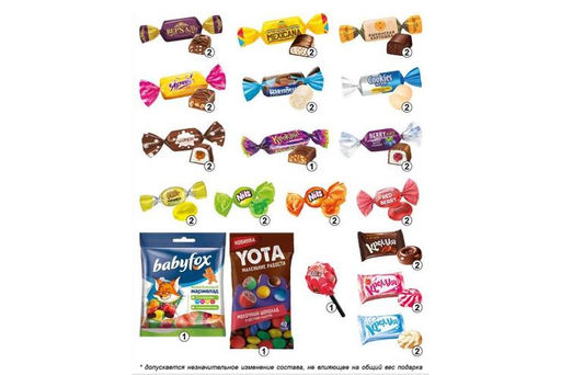 Яшкино, набор новогодний (мешочек малый), 400 г  фото 2