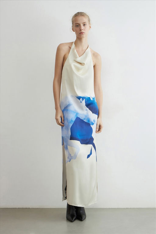 Платье многоцветный скидка -50%