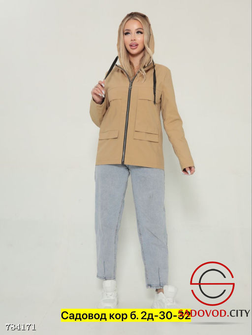 Ветровка с капюшоном женская - Bruno фото 6