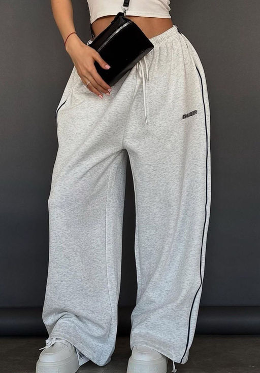 K13110 Штаны Багги (начес) СВ_СЕРЫЙ