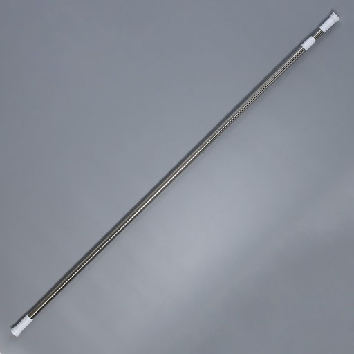 Карниз для ванной Доляна, телескопический, 140-260 см, стальной