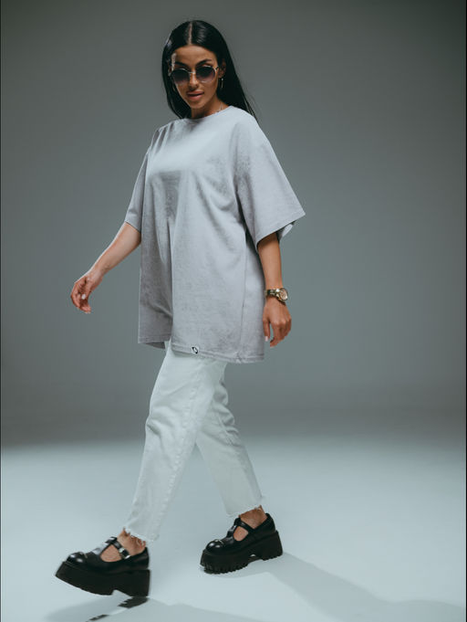 Ирбис футболка женская (серый варенка)