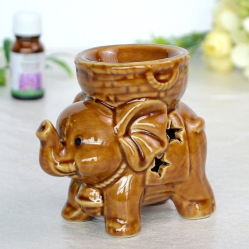 Аромалампа Слон 10 см / 1615 /уп 144/ (Белый) - Галеонтрейд фото 3