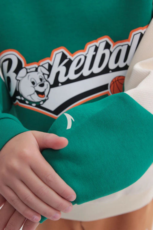 Свитшот Зеленый - Anta sport фото 3