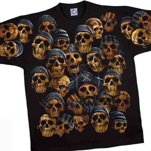 Футболка "Pirate Skulls" (США)